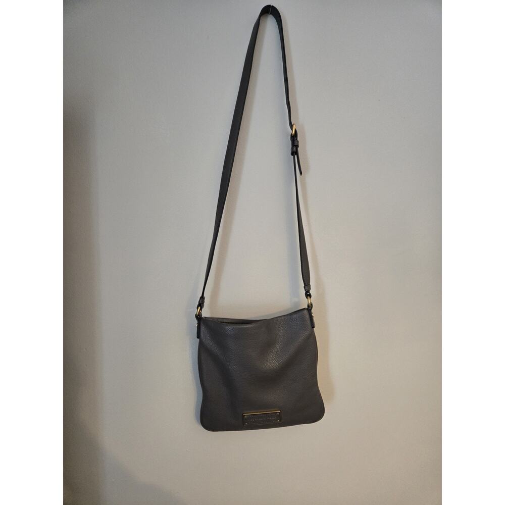 Marc by Marc Jacobs Gray Leather Cross Body Shoulder Bag - Picture 4 of 8